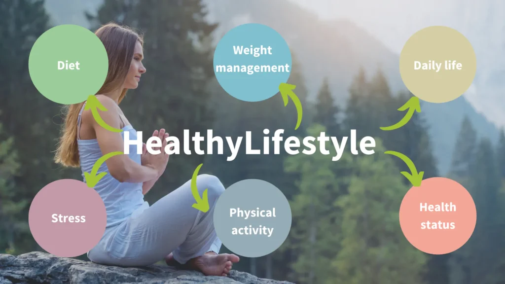 Fitness lifestyle with healthy workout routine and active body movement