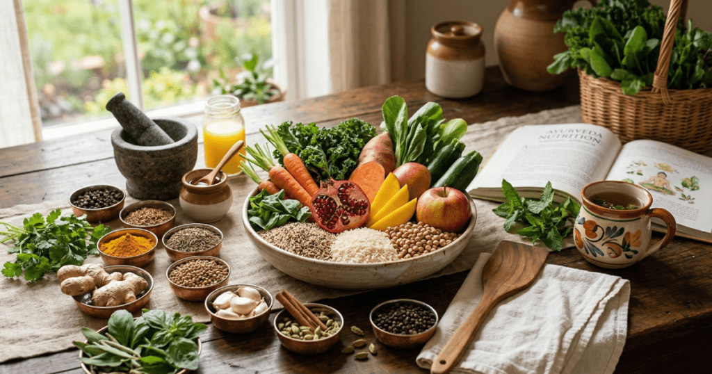 Vitamin C Good nutrition concept with citrus fruits rich in antioxidants