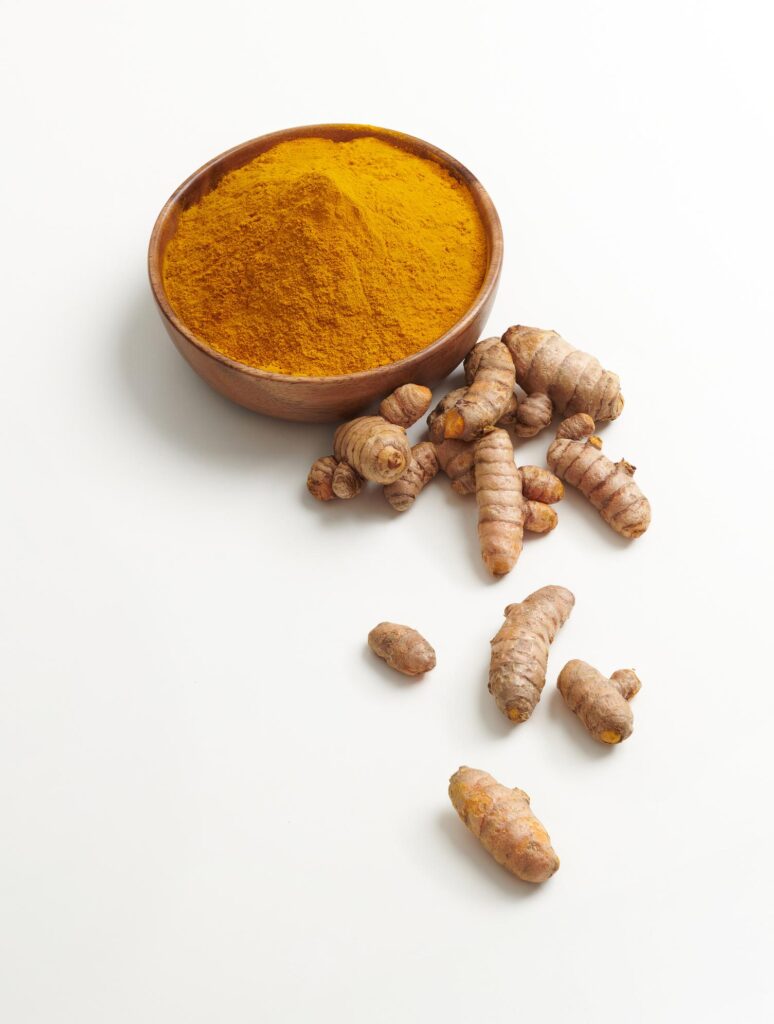 Natural Turmeric spice used in Ayurveda for immunity and wellness