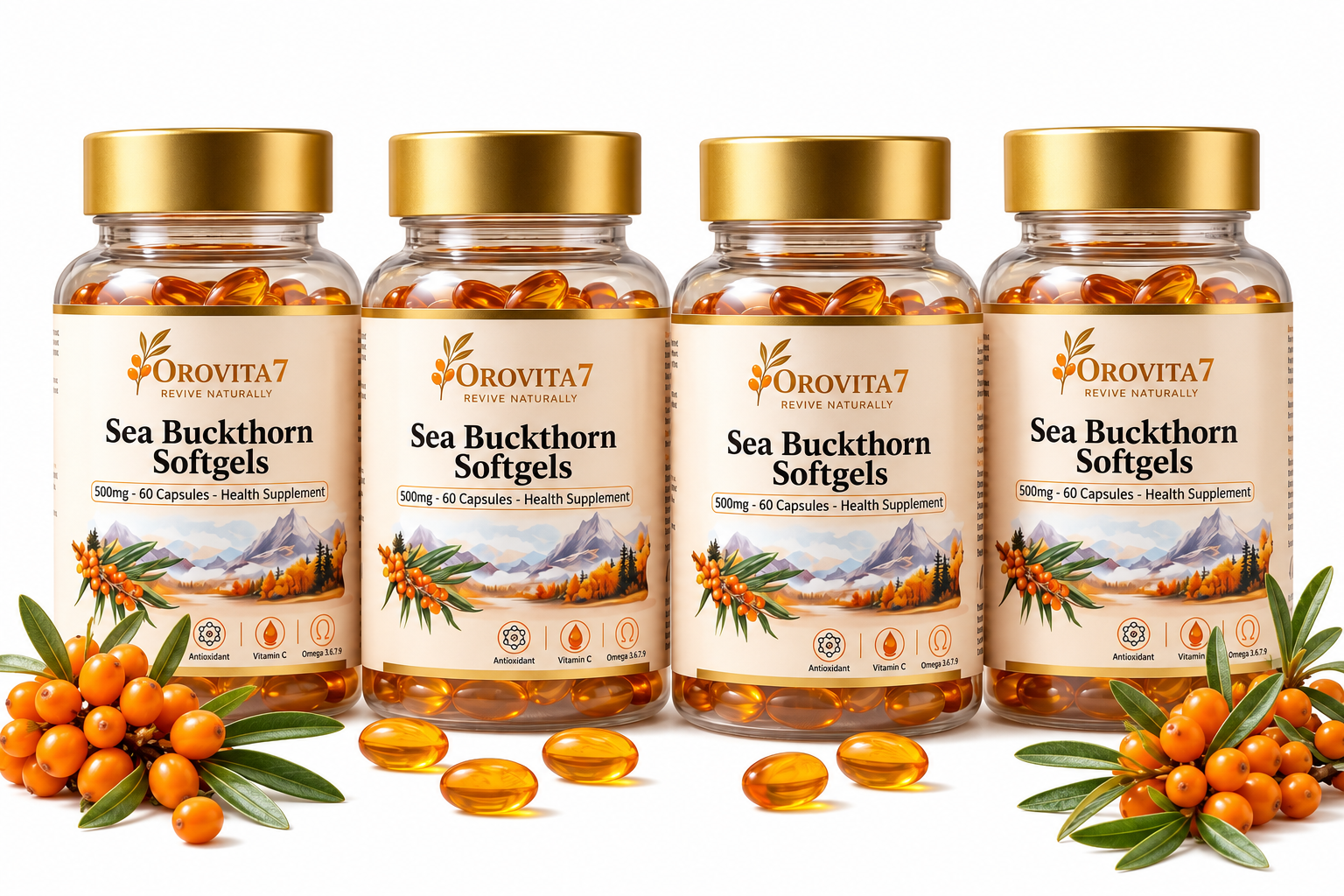 OROVITA7 SEA BUCKTHORN CAPSULE - Image 3