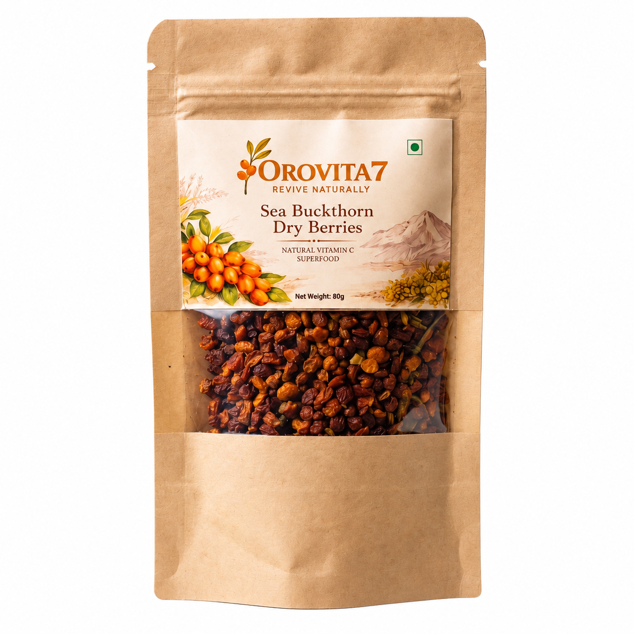 OROVITA7 SEA BUCKTHORN DRY BERRY