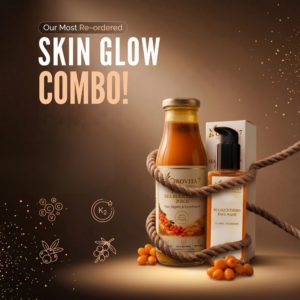 Skin Glow Combo – Sea Buckthorn Facewash & Juice