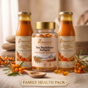 Sea Buckthorn Family Health Pack | Wellness Bundle for Families