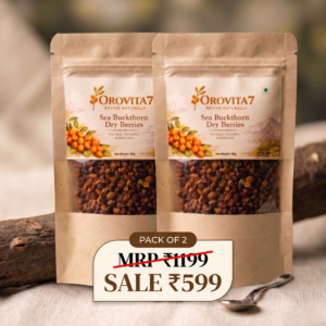 Sea Buckthorn Berry Pack of 2 | Nutrient-Rich Superfruit