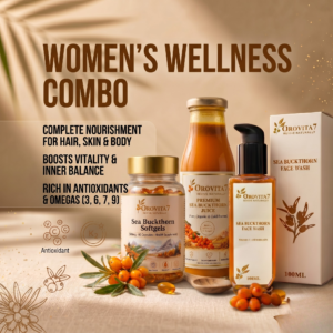 Sea Buckthorn Women Wellness Combo | Daily Nutrition & Skin Care