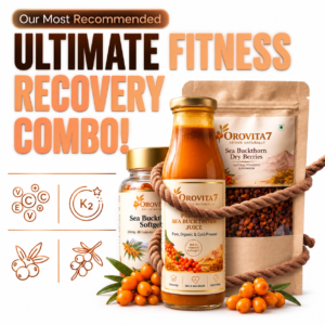 Sea Buckthorn Fitness Recovery Combo | Natural Wellness Support