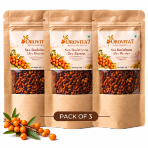Sea Buckthorn Berry Pack of 3 | Premium Himalayan Superfruit