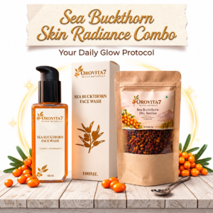 Sea Buckthorn Skin Radiance Combo - Sea Buckthorn Facewash & Dry Berry