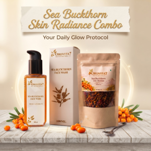 Sea Buckthorn Skin Radiance Combo - Sea Buckthorn Facewash & Dry Berry